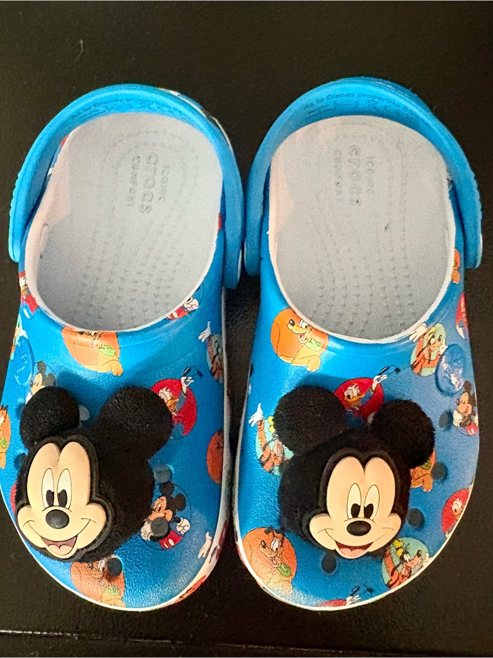 CROCS Kids Blue Mickey Mouse Shoes